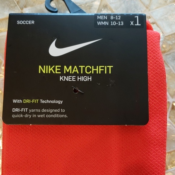 Nike Other - Nike Dri-Fit unisex soccer knee high socks NWT